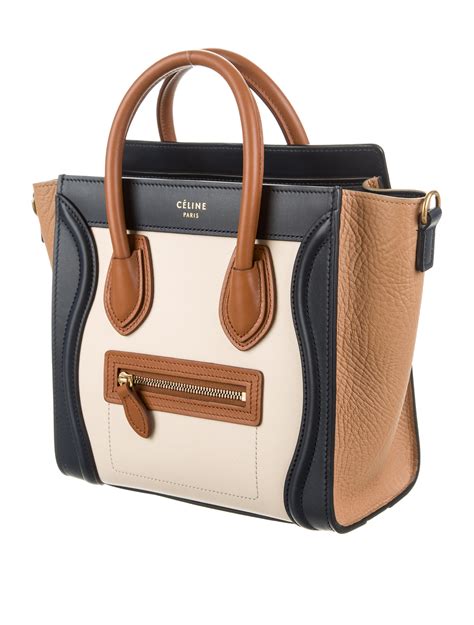 celine nano luggage tote price malaysia|Celine nano luggage shoulder bag.